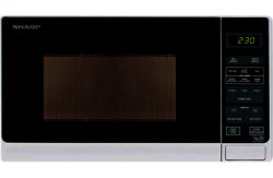 Sharp R272WM Standard Microwave - White.